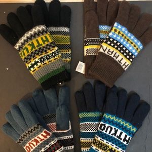 2 SETS OF GLOVES $13 Winter Men’s Nordic/ Scandinavian Knitted Gloves